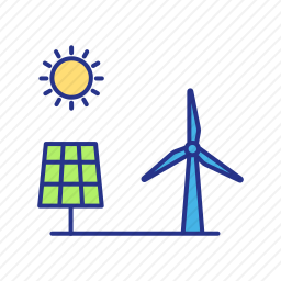 可持续能源图标