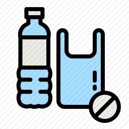 没有塑料瓶图标
