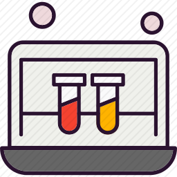 电脑实验图标
