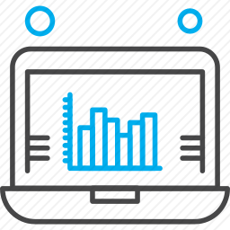 电脑图表图标