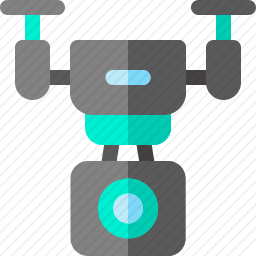 相机无人机图标