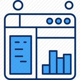网页图表图标