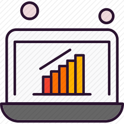 电脑图表图标