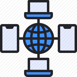 网络数据图标