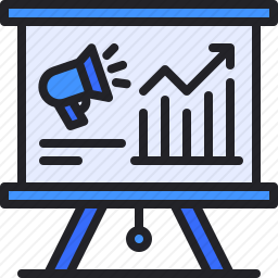 营销图表图标
