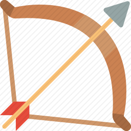 弓和箭图标