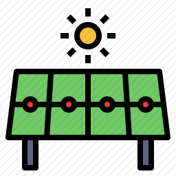 太阳能电池图标