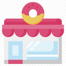 甜甜圈店图标