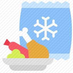 冷冻食品图标