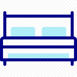 双人床图标