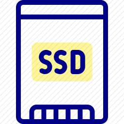 <em>SSD</em><em>卡</em>图标