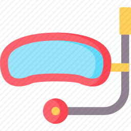 潜水面罩图标