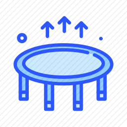 蹦床图标