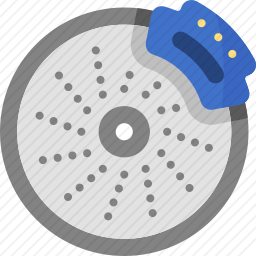 制动盘图标
