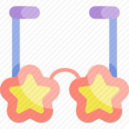 派对眼镜图标