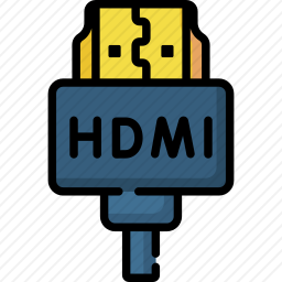 <em>HDMI</em>电缆图标