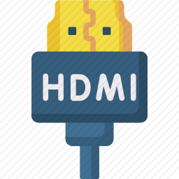 <em>HDMI</em>电缆图标