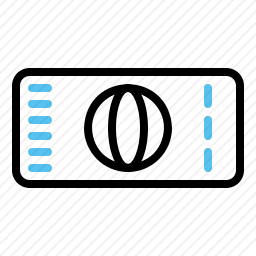 飞机票图标