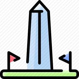 华盛顿纪念碑图标