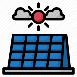 <em>太阳能</em><em>电池</em>图标