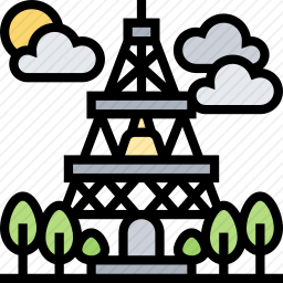 埃菲尔铁塔图标