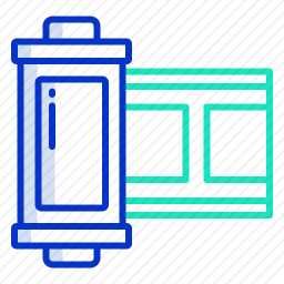 相机胶卷图标