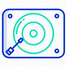 黑胶唱机图标