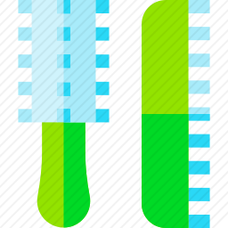 发梳图标