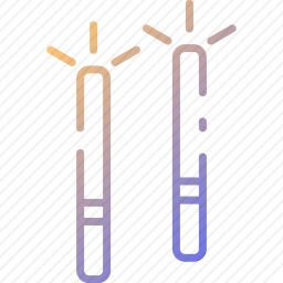 荧光棒图标