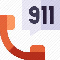 <em>911</em>电话图标