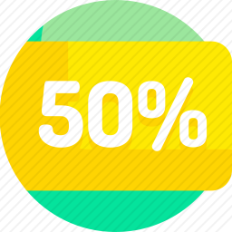 50%图标