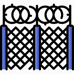 铁丝网图标