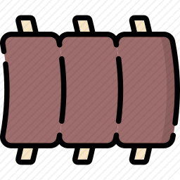 排骨图标