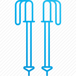 登山杖图标