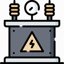 电力变压器图标