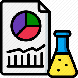 化学分析图标