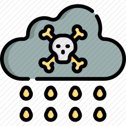 酸雨图标