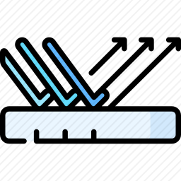 镜面反射图标