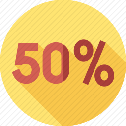 50%图标