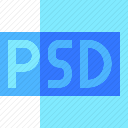 PSD图标