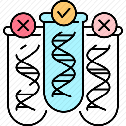 DNA测试图标