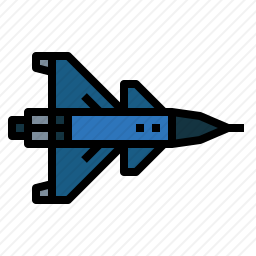 战斗机图标
