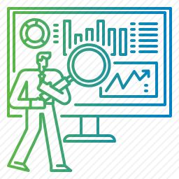 资料分析图标