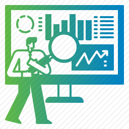 资料分析图标