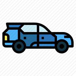 <em>SUV</em><em>汽车</em>图标