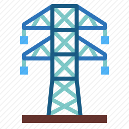 输电线路铁塔图标