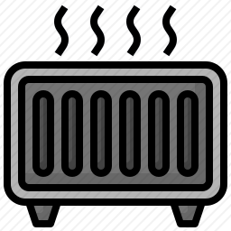 暖气片图标