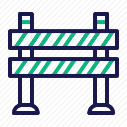 路障图标