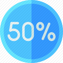 50%图标