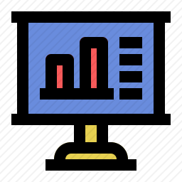 资料分析图标